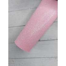 Глиттерный фоамиран перламутровый 2 мм 20*30 см светло-розовый, цена за лист